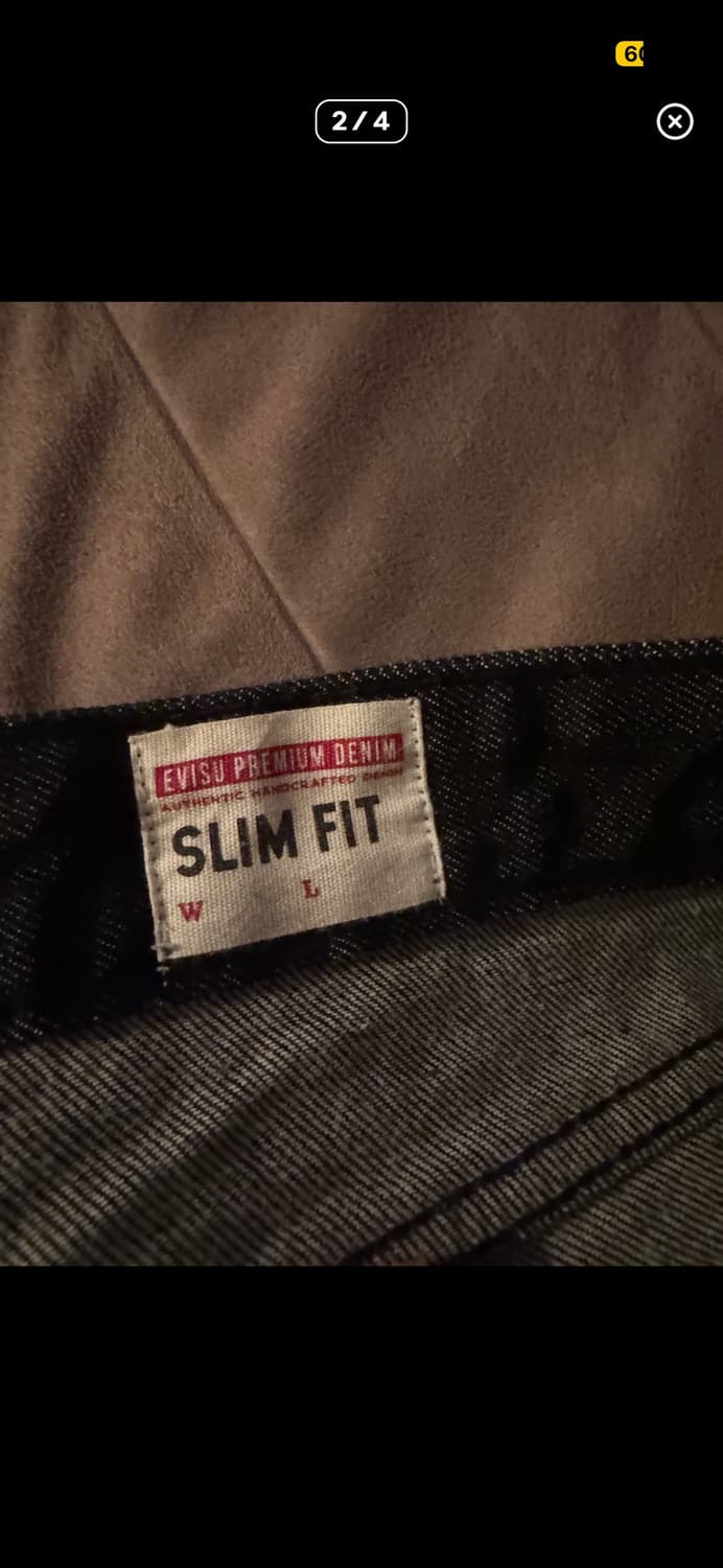 에비수 블랙 찡 스키니진 상품이미지2