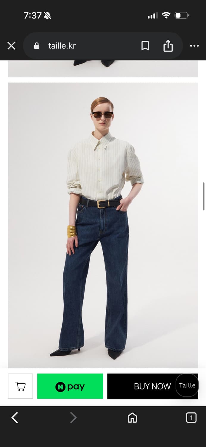 타일레 데님 팬츠 새상품 3 상품이미지3