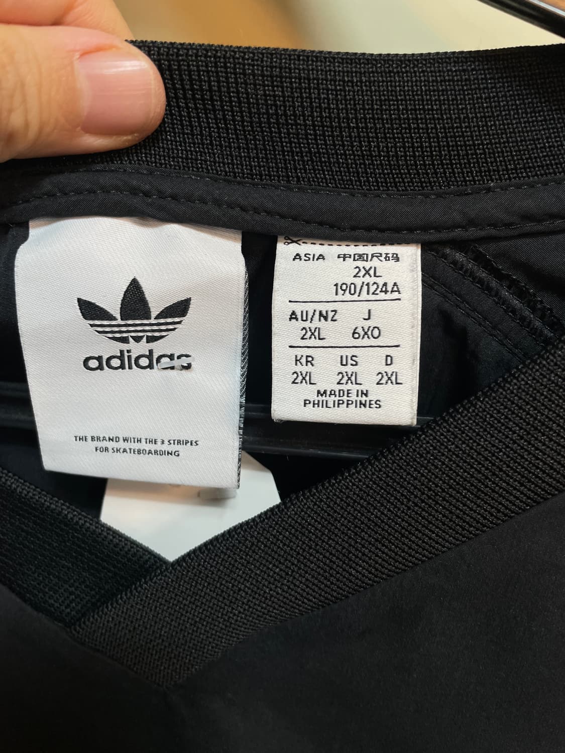 아디다스 롱 윈드브레이커 자켓 상품이미지7