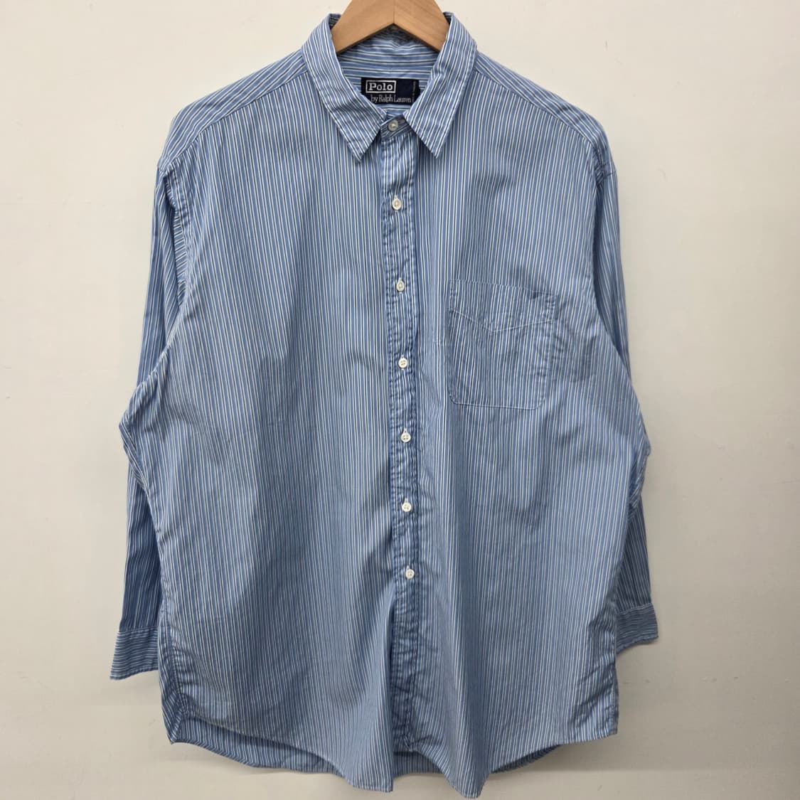 폴로 랄프로렌 스트라이프 셔츠 남방 남L 상품이미지2
