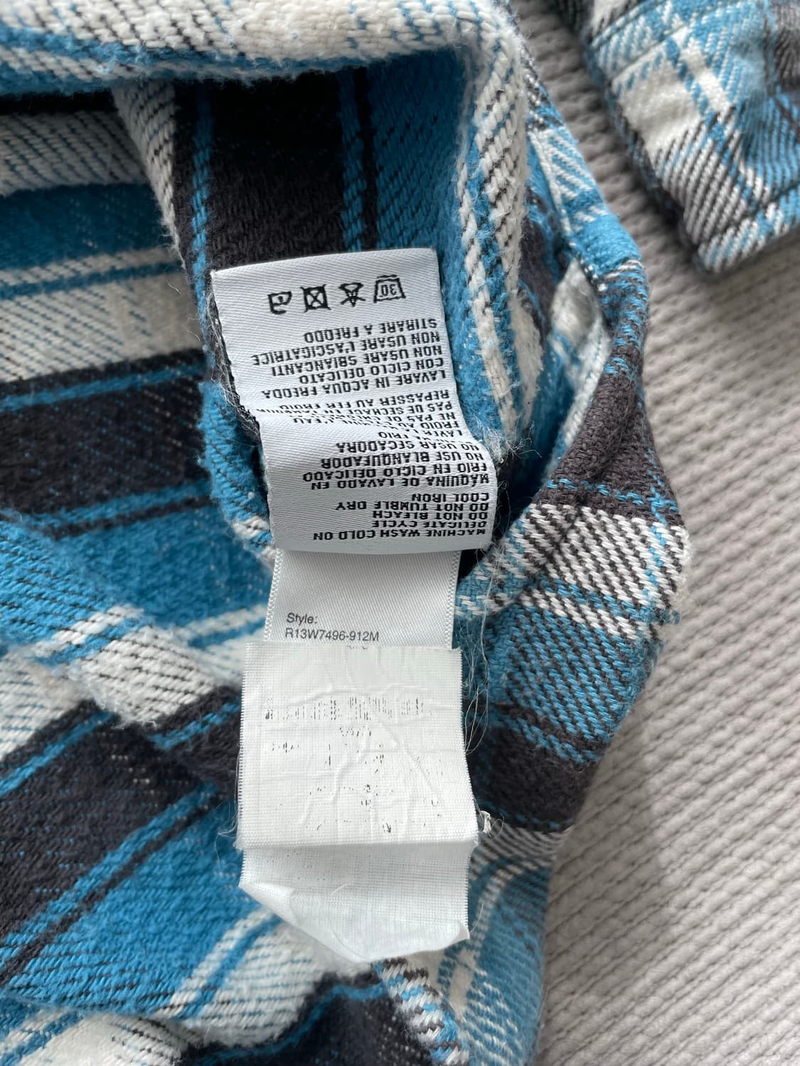 R13 플란넬 셔츠 상품이미지4