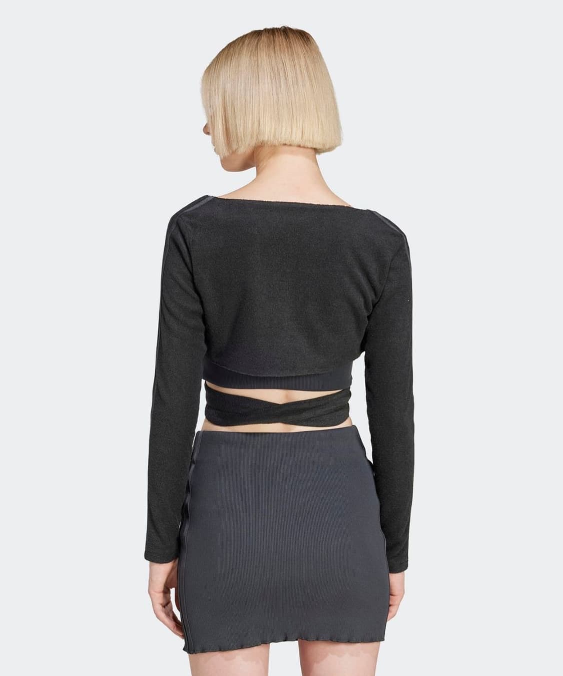 [단종] 아디다스 랩어라운드 가디건 - 블랙 상품이미지5