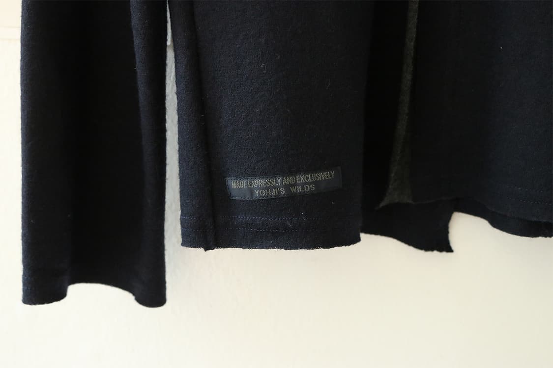 요지 야마모토 레귤레이션 라인 절개 니트  상품이미지5