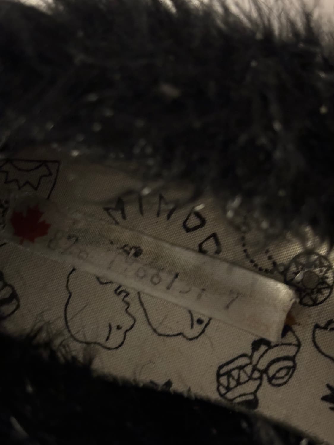 Amimoc 니트 퍼 플랫슈즈 상품이미지7