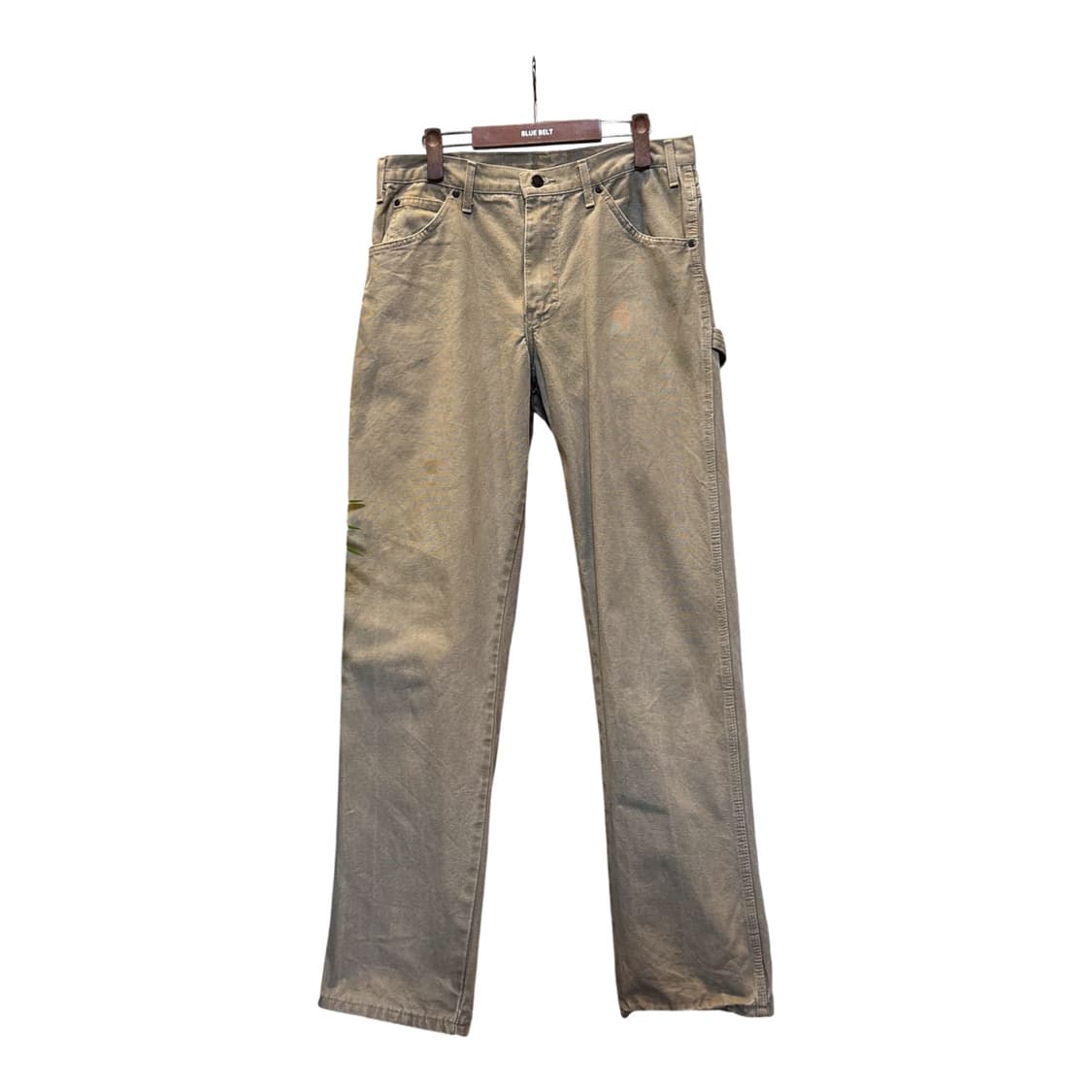 디키즈 헤비게이지 워크 카펜터팬츠 페이드 디테일 샌드 상품이미지1