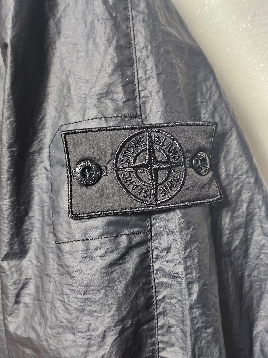 스톤아일랜드 쉐도우프로젝트 오파크 나일론 롱 자켓 상품이미지4