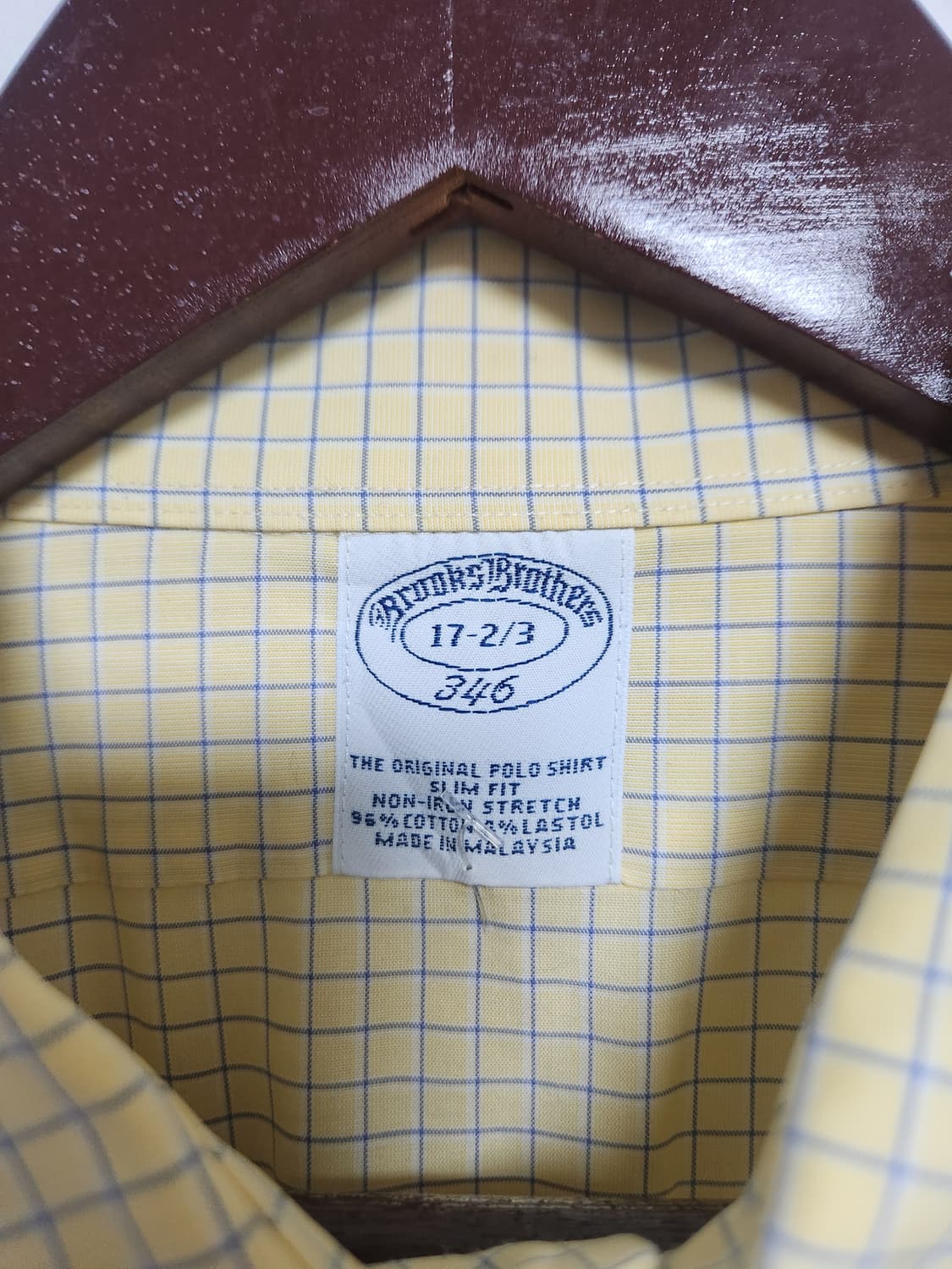 브룩스브라더스 체크 셔츠 XL - S100 상품이미지4