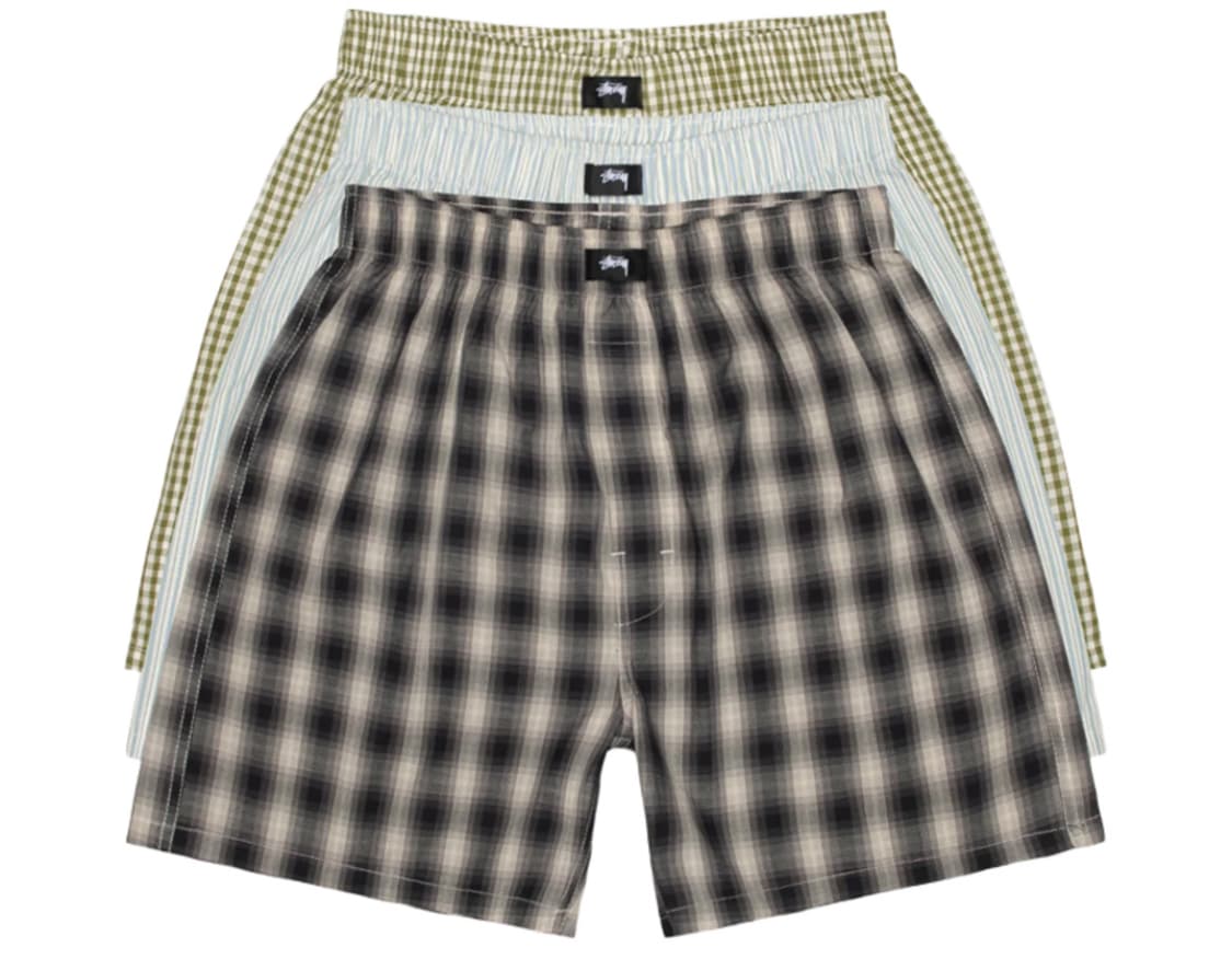 [M,XL] 스투시 박서 쇼츠 멀티 3팩(박서,브리프) 상품이미지1