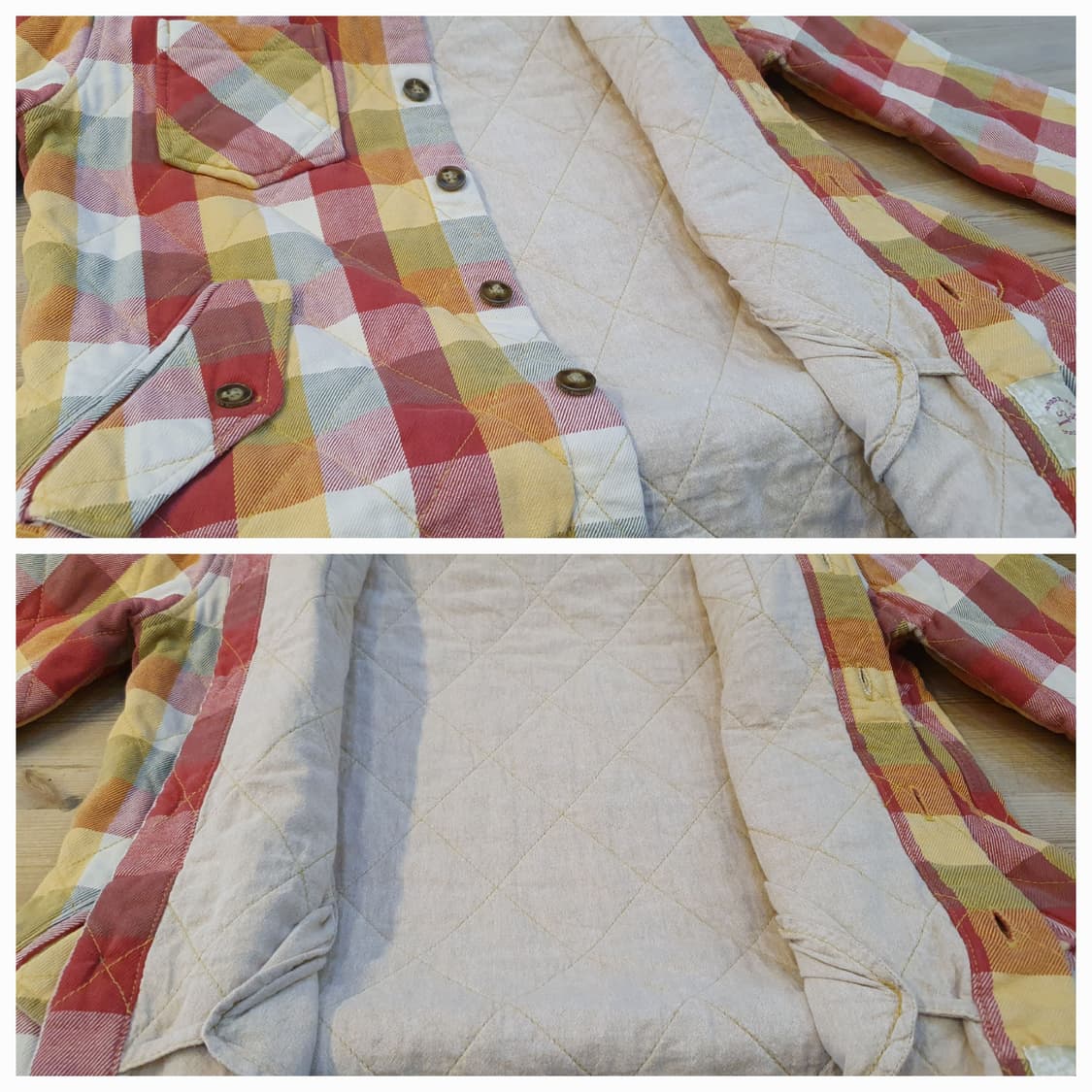 95/66.리바이스 플란넬 패딩남방(공용) 상품이미지8