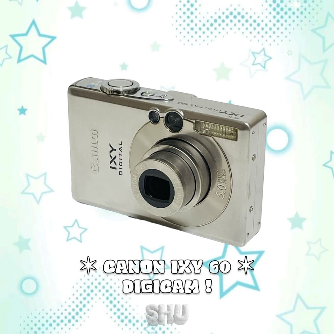 캐논 익시 IXY 60(익서스 IXUS 50) 빈티지 디카 실버 상품이미지3