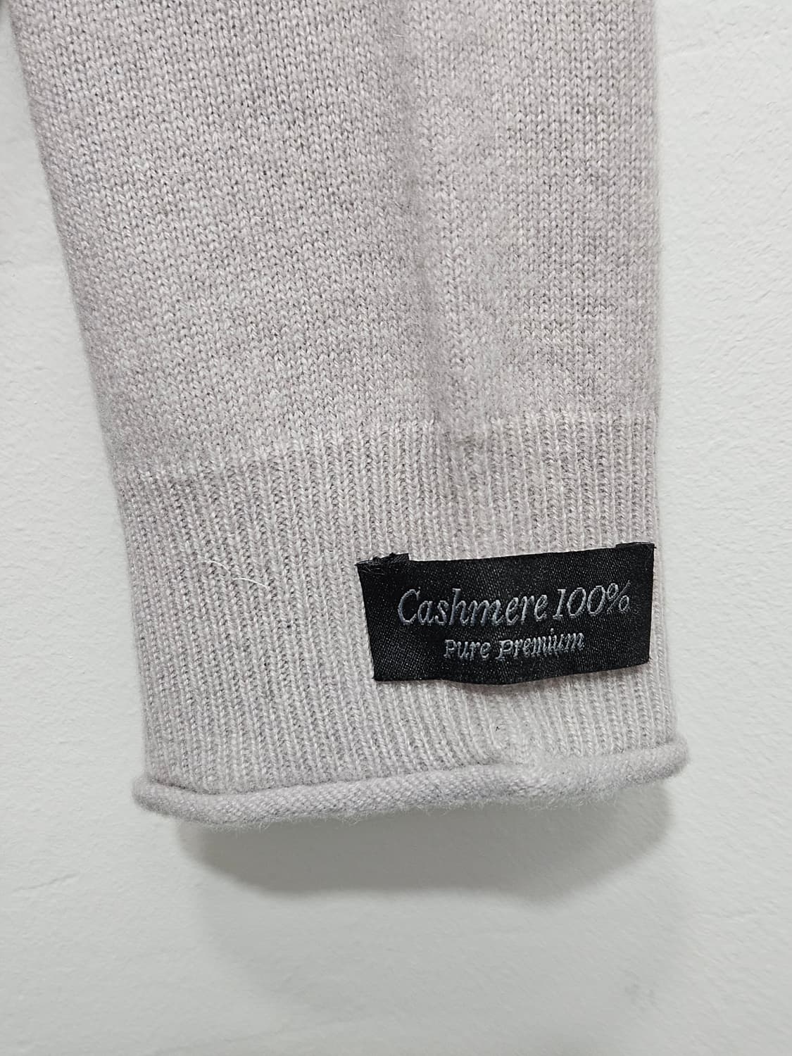 LBL 캐시미어100 카라넥 니트 풀오버  상품이미지4