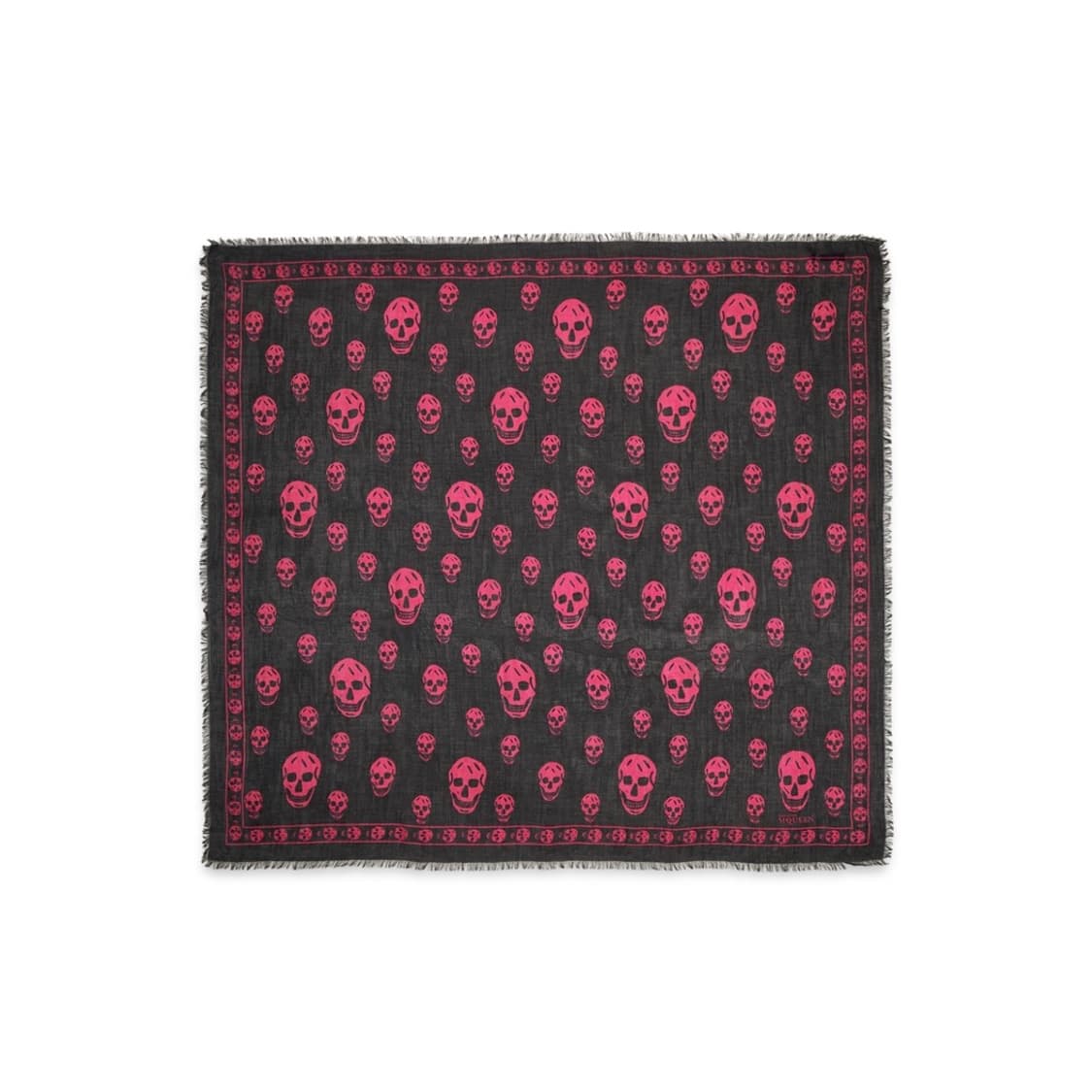 Alexander Mcqueen black pink scarf 상품이미지1