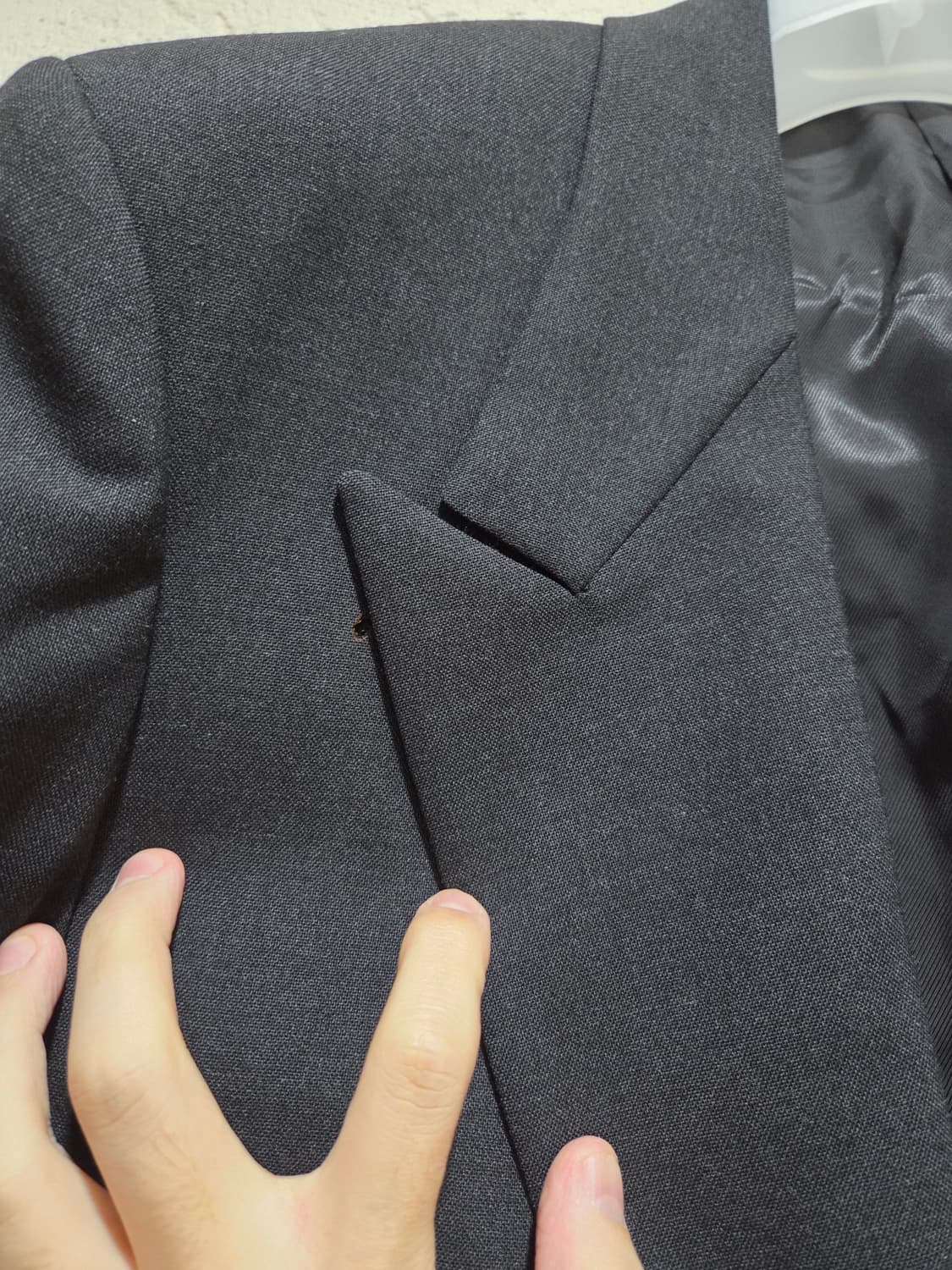 강혁 갤럭시 더블 브레스티드 수트 자켓 하자있음 상품이미지4