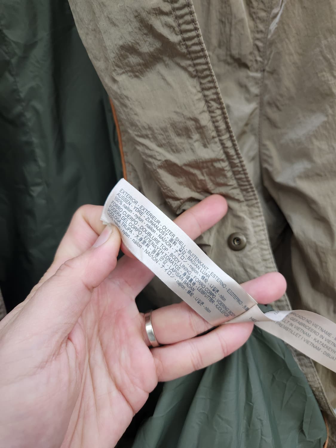 마시모두띠 나일론 경량 코트 상품이미지9