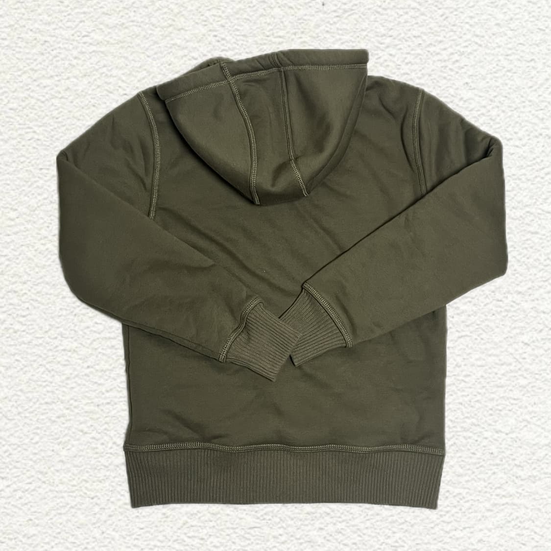 갭 기모 후드집업 XS 카키 상품이미지2