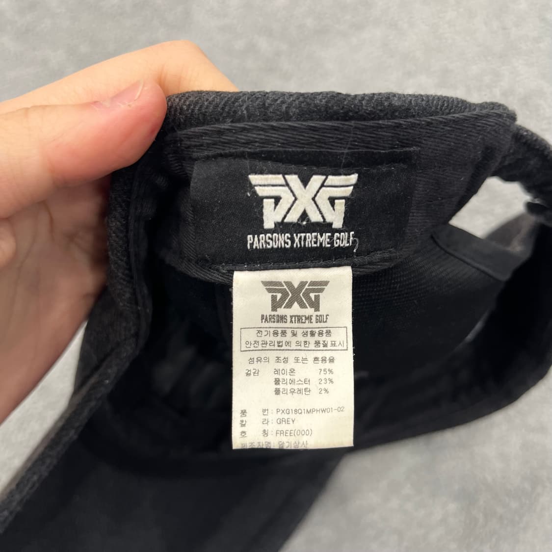 PXG 볼캡 모자 상품이미지5