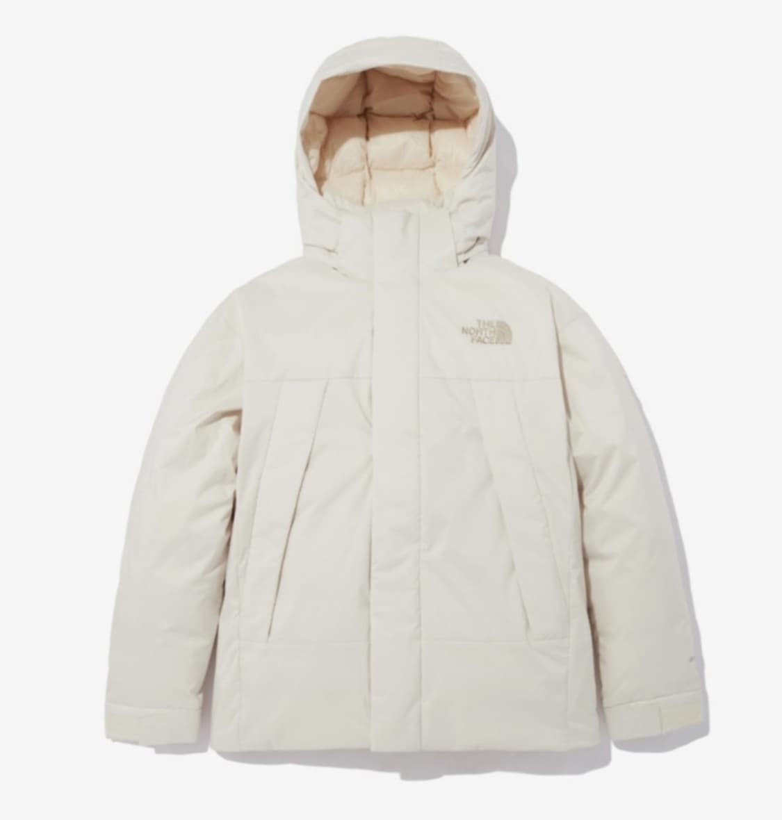 노스페이스 에어 히트 다운 패딩 아이보리 m 상품이미지1