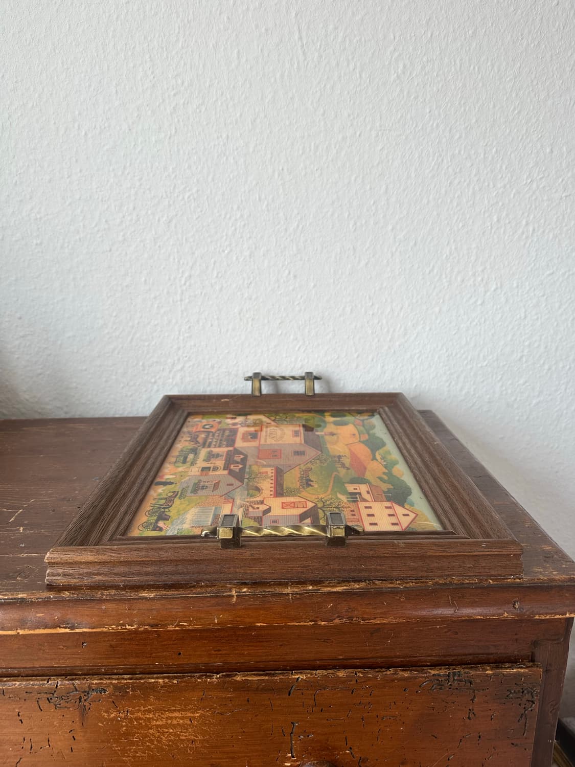 독일)빈티지 마을 트레이 상품이미지3