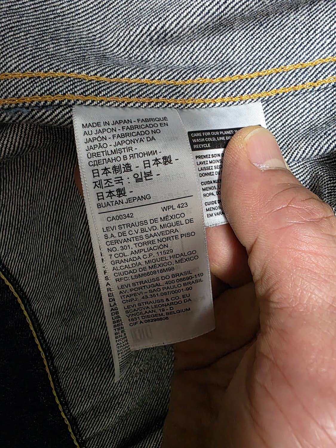 리바이스 LVC Type2 507XX 일본산 40 (100) 상품이미지5