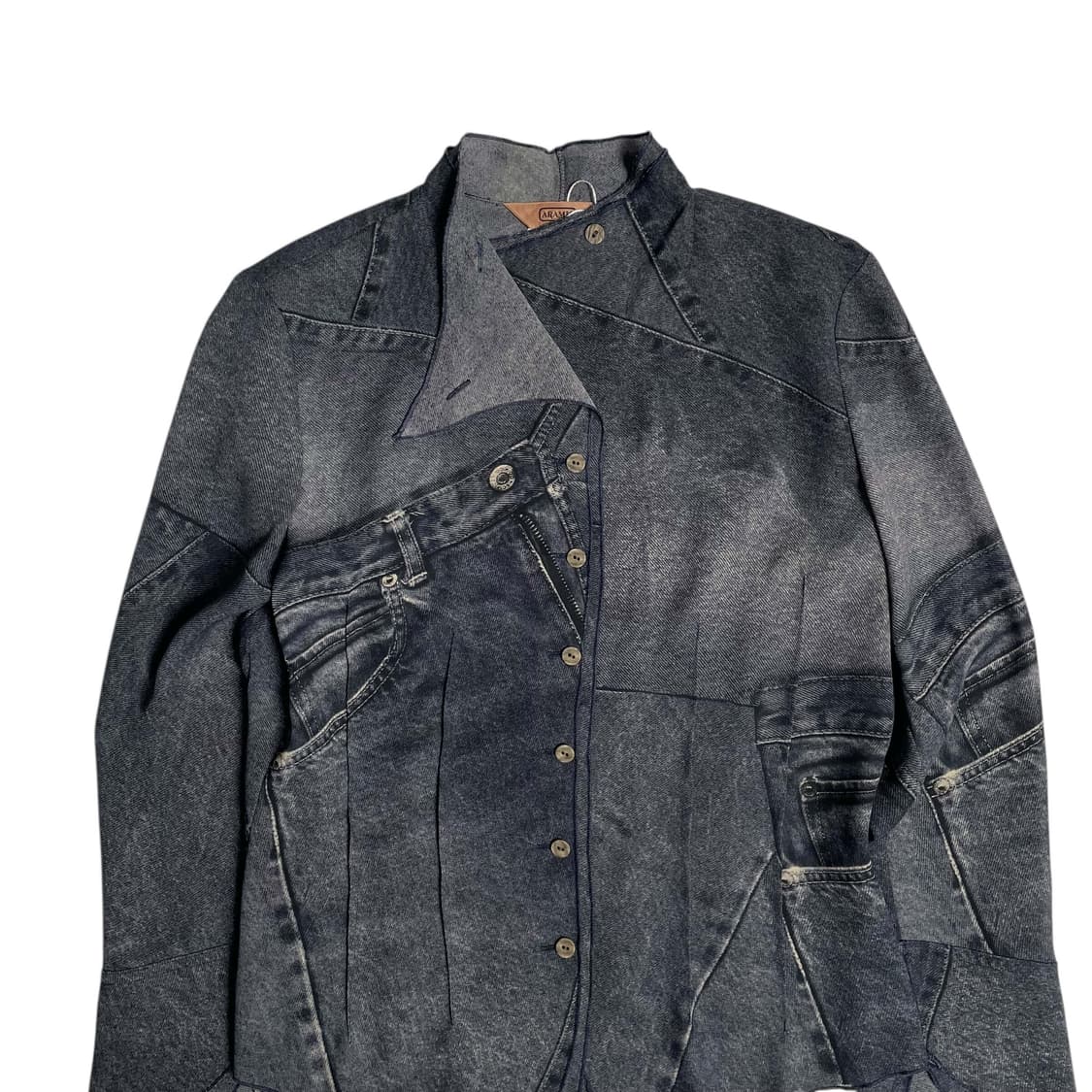 Aramis 데님 진 프린트 셔츠 상품이미지2