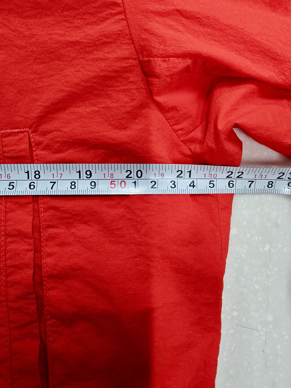 크레송 여성 바람막이 후드 자켓 레드105 상품이미지8