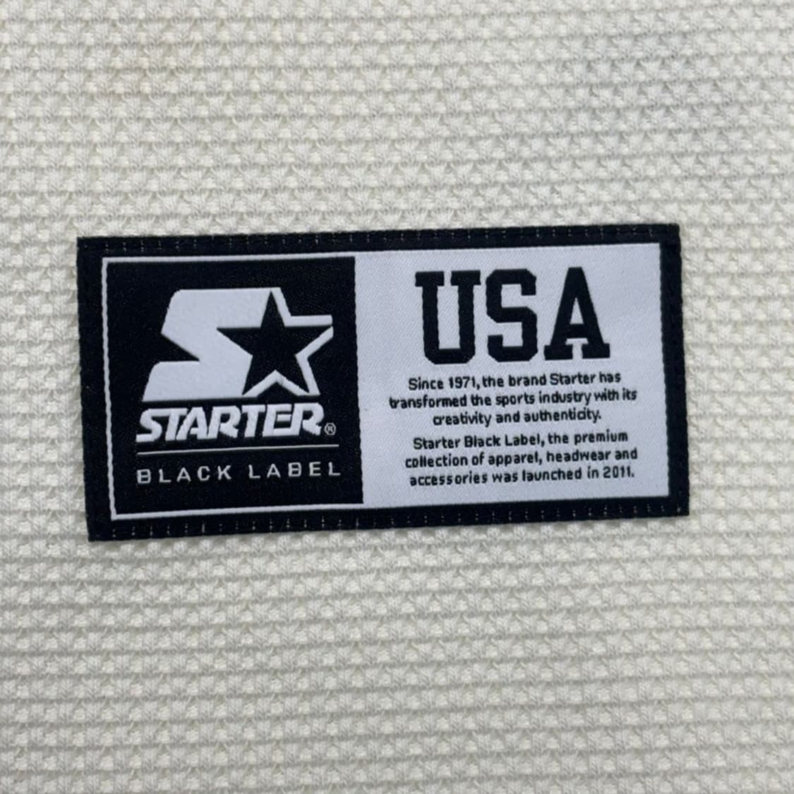 STARTER 카보스타 와플 롱슬리브 아이보리 XL 상품이미지4