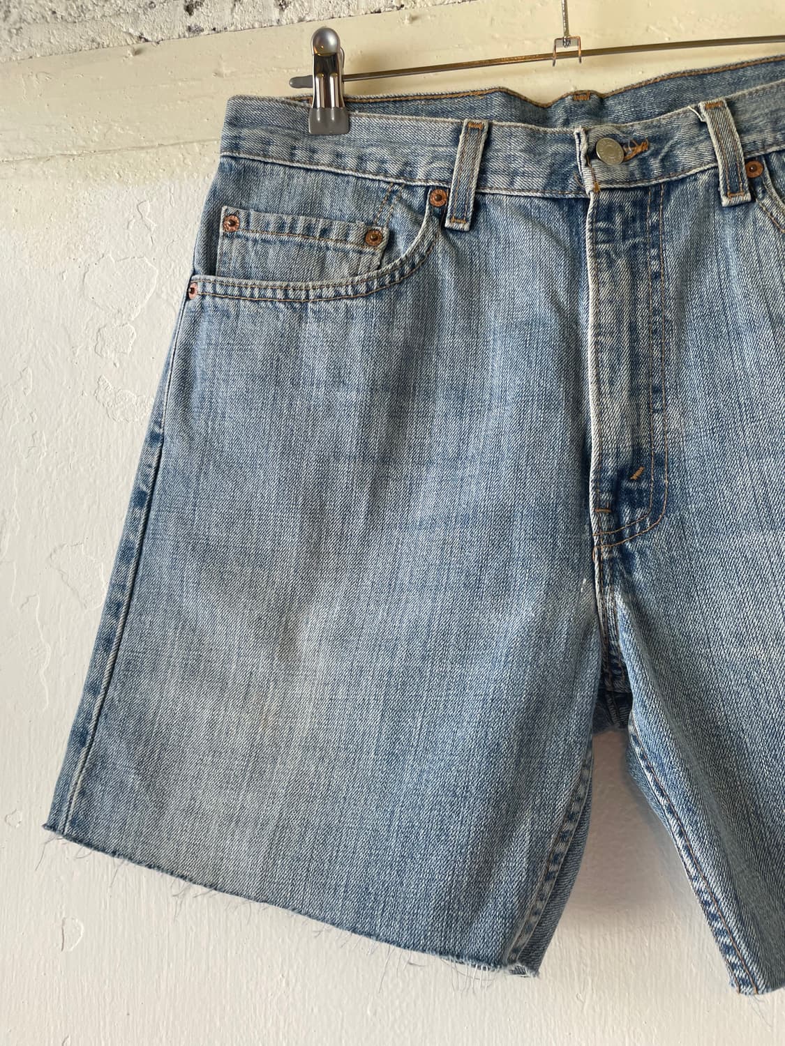 1990's Vintage Levi’s 505 Denim Shorts  상품이미지4