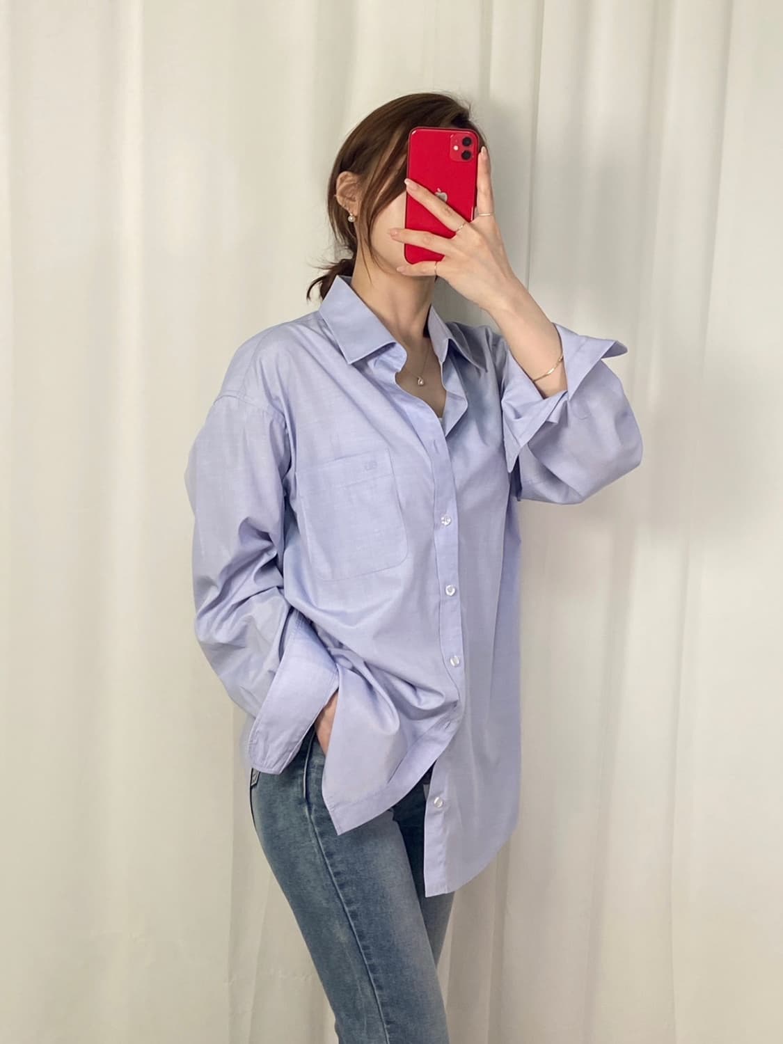 발렌시아가 스트라이프 셔츠 상품이미지3