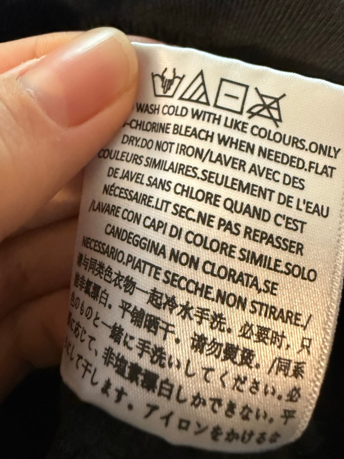 XL 에센셜 풀오버 후드 블랙 - 21SS 상품이미지5