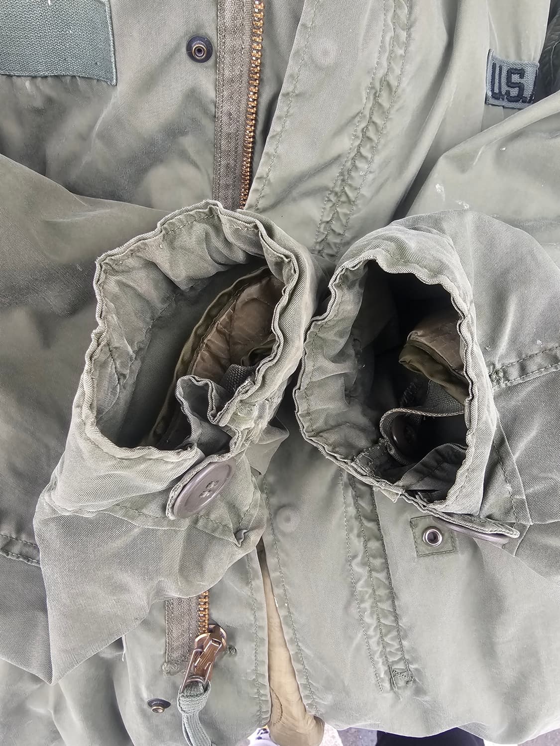 70s 오리지널  미군용  Wynn Industries m65 피쉬테일 상품이미지6