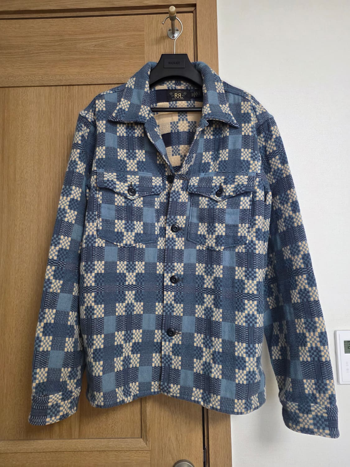 [S] RRL 자카드 워크 셔츠(오버셔츠) 상품이미지1