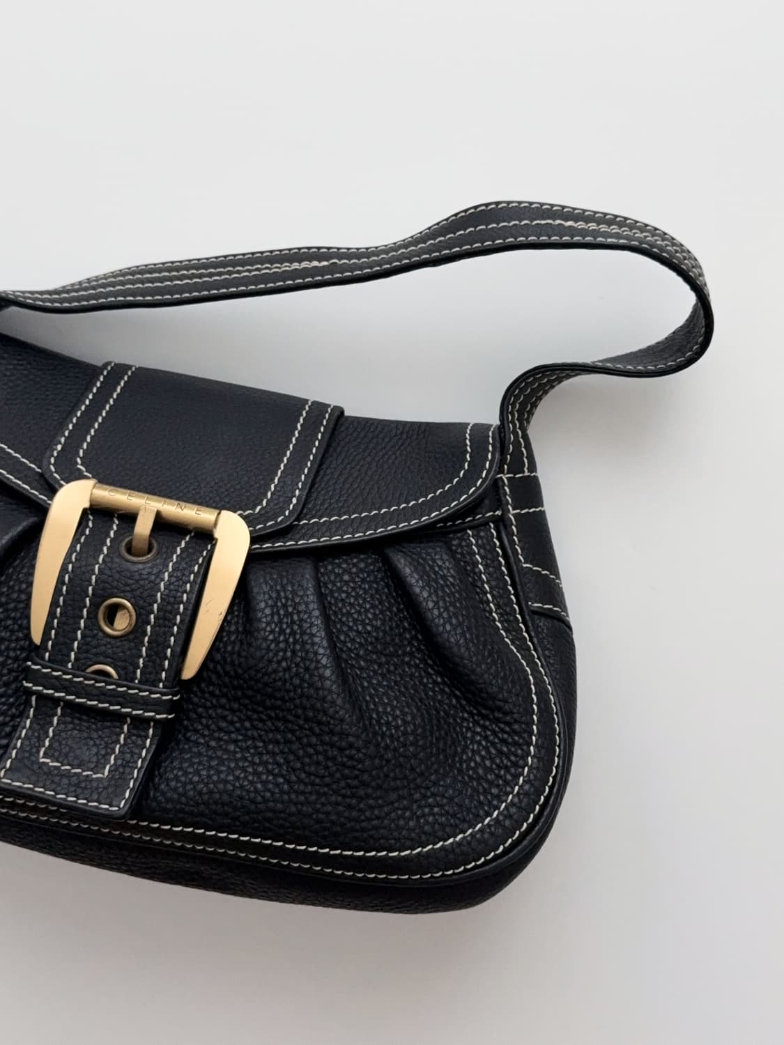 셀린느 레더 호보백 상품이미지3