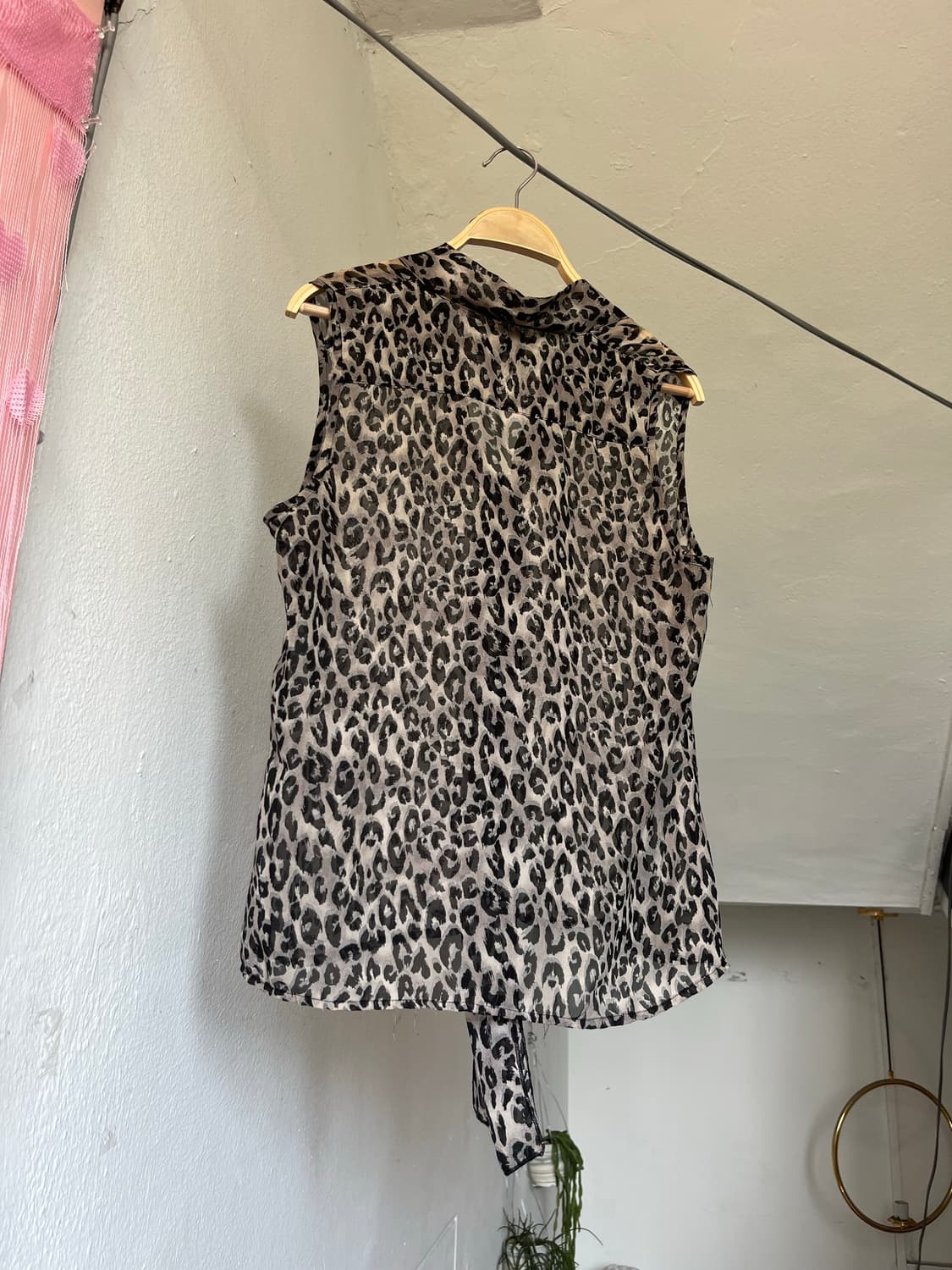 호피 나시 블라우스 ❤️ 상품이미지4