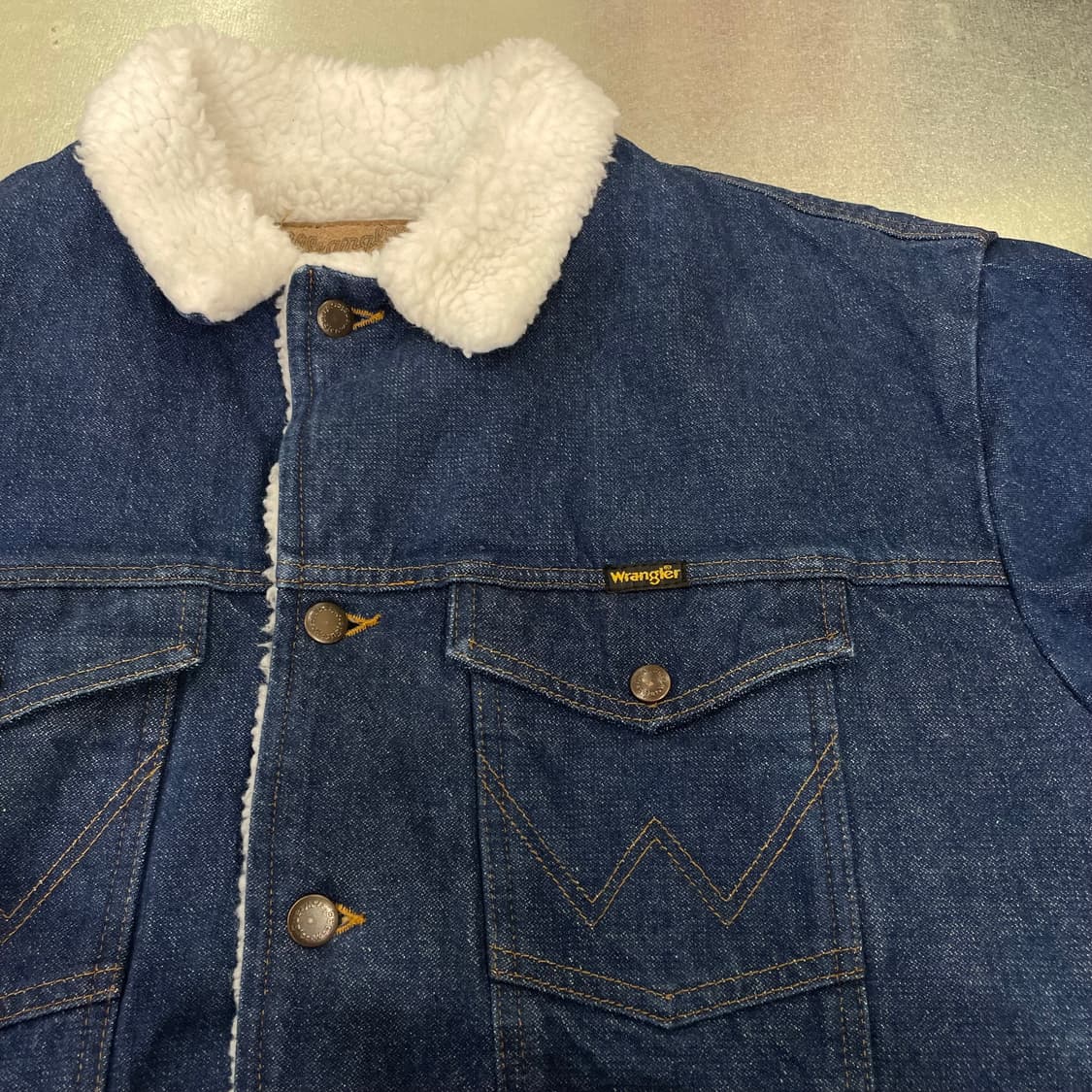 80~90s USA Wrangler 랭글러 쉐르파 자켓 상품이미지7