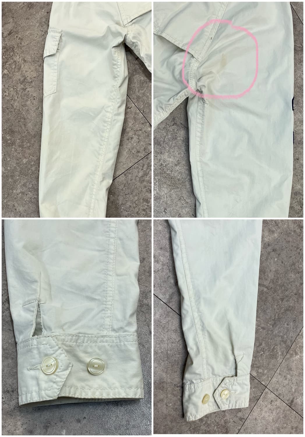 폴로 랄프로렌 빅포니 후드 자켓 화이트 L #csz2975 상품이미지10