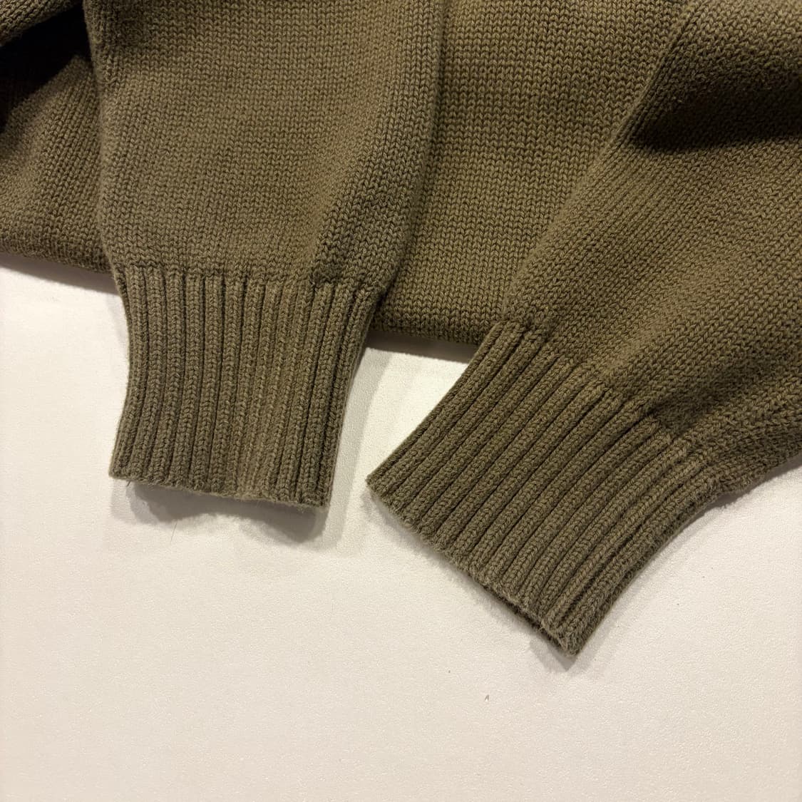 [L] 폴로 랄프로렌 신형 큐알 니트 스웨터 카키 C540 상품이미지8