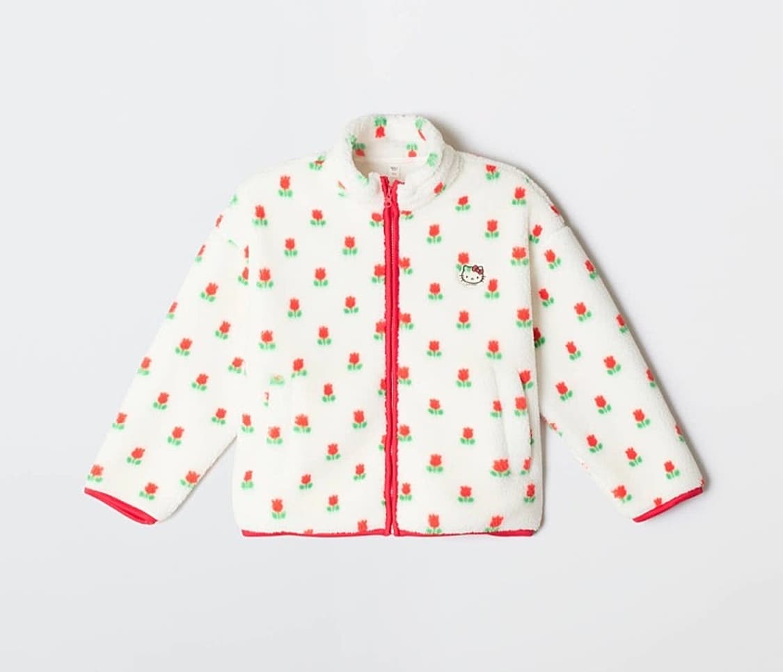 스파오 키티 후리스 플리스 자켓 상품이미지1