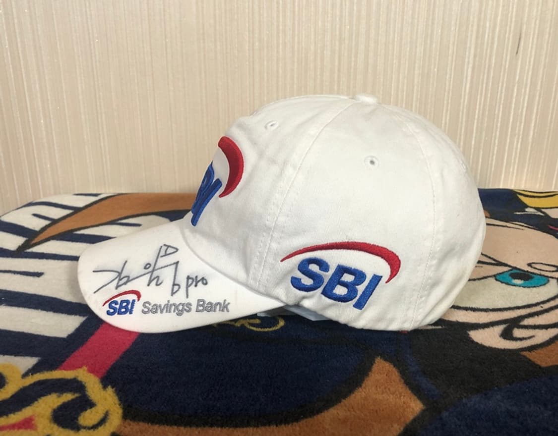 SBI저축은행 골프단 프로골퍼모자/김아림프로 싸인모자 상품이미지3