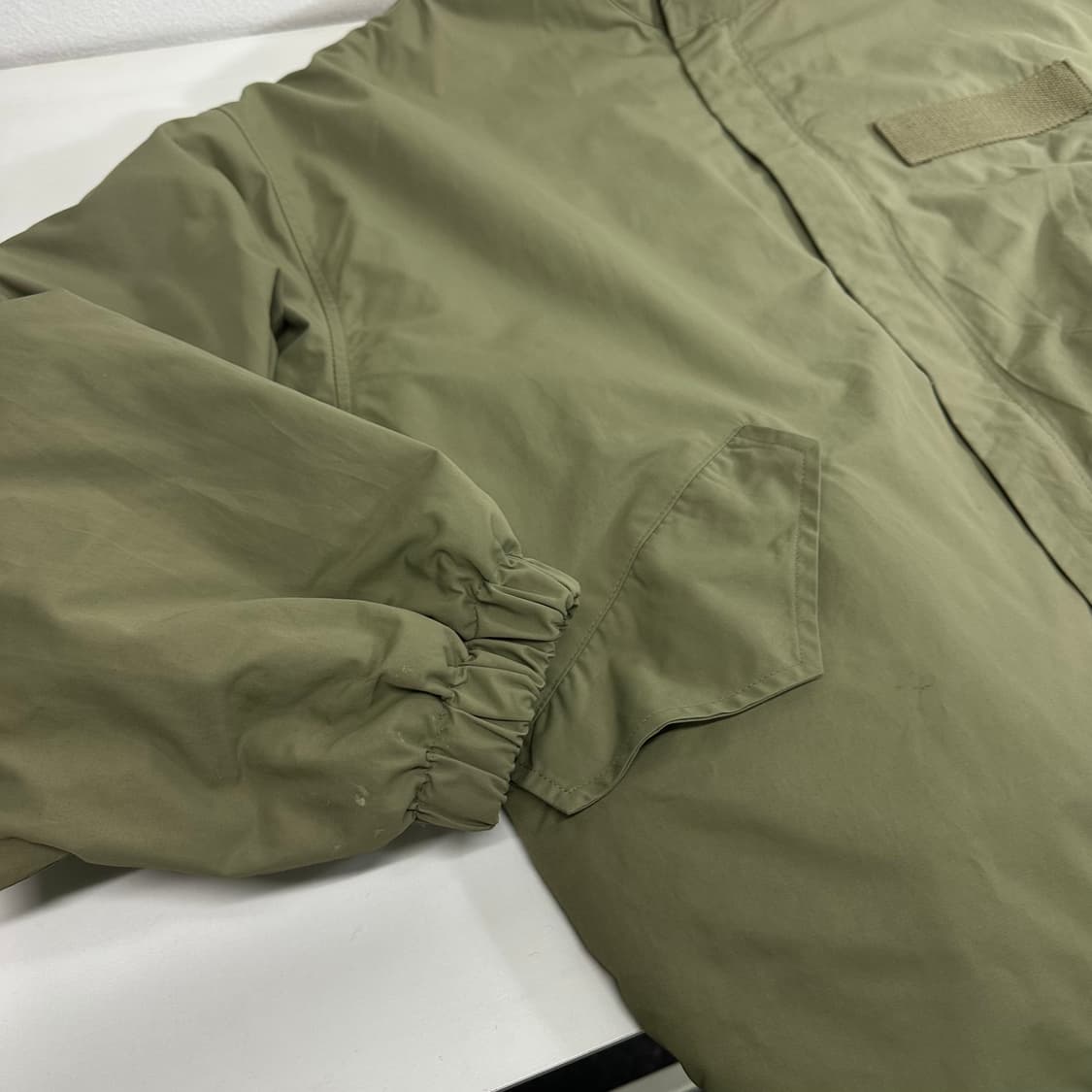 L ETHOS 카키 M65 숏 파카 점퍼 상품이미지2