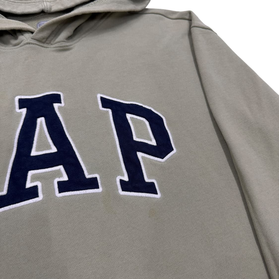 GAP 갭 스펠로고 카키 후드티 L 상품이미지6