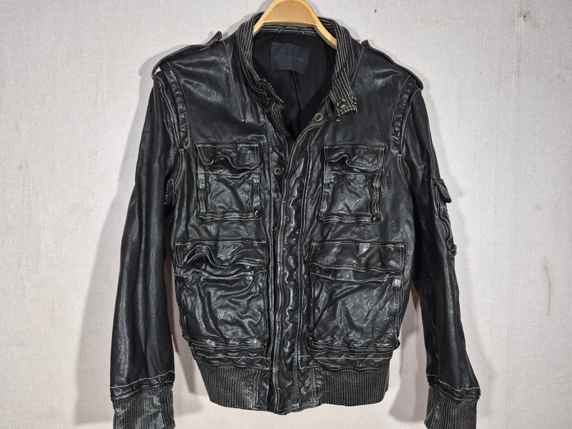 NICOLE FARHI 니콜피리가죽자켓 42(우리95) 상품이미지2