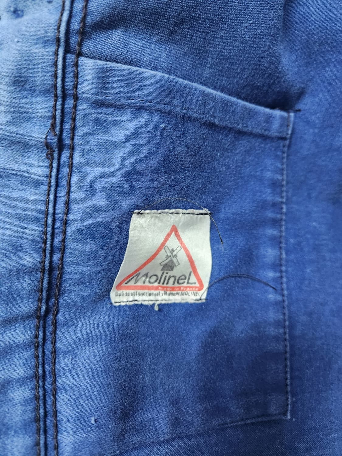 60s French MoleSkin Chore Jacket 상품이미지4
