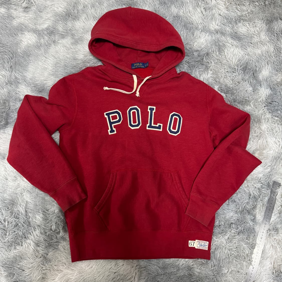 폴로 기모후드티 L사이즈  상품이미지1