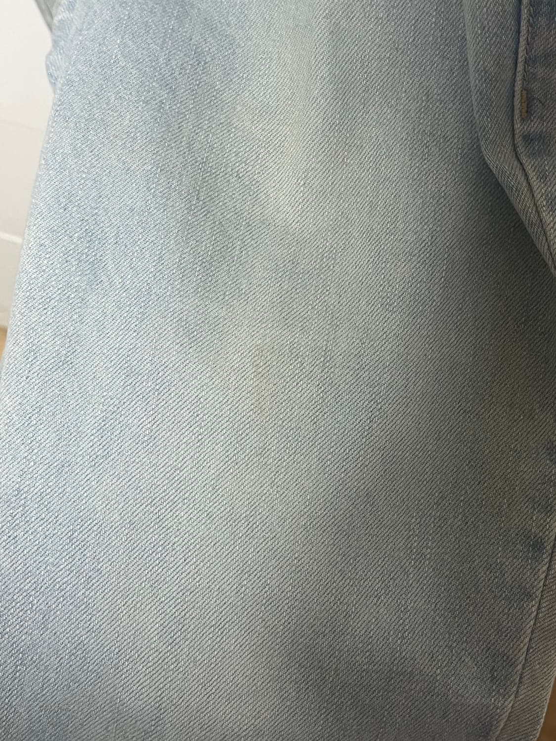 스컬프터Double waist boots cut denim Ice바지 상품이미지9