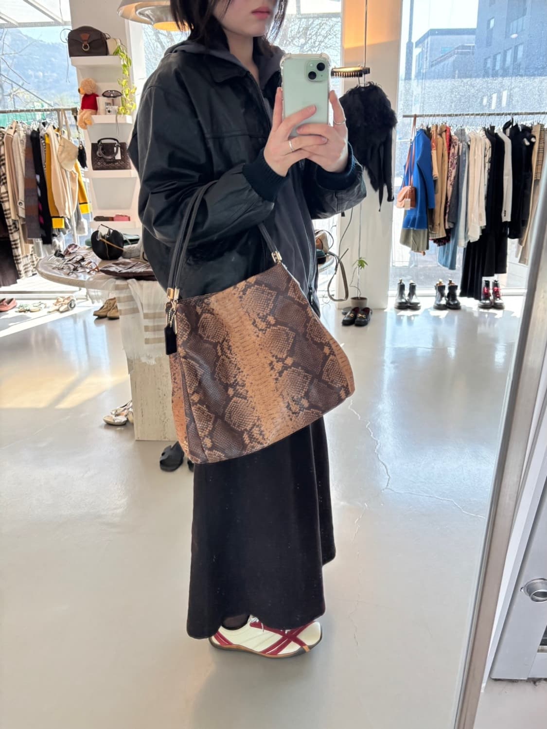 Coach Leather Bag 상품이미지1