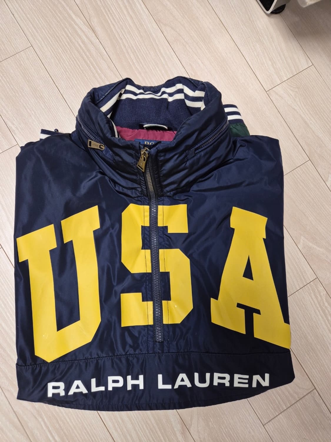 폴로 USA성조기 스펠아웃 아노락 바람막이 상품이미지10