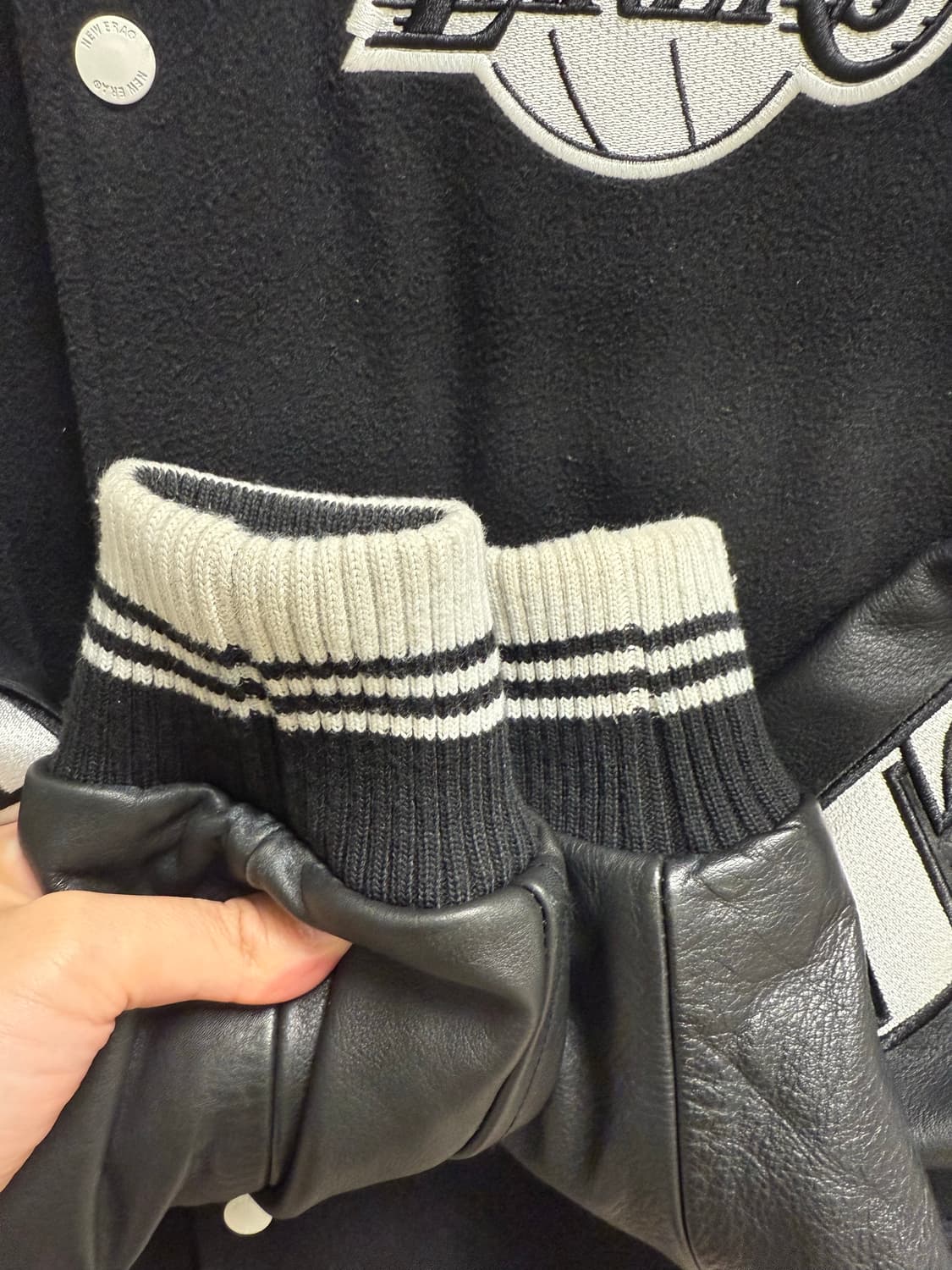 뉴에라 X 엑스라지 X NBA LA 레이커스 바시티 자켓 상품이미지7