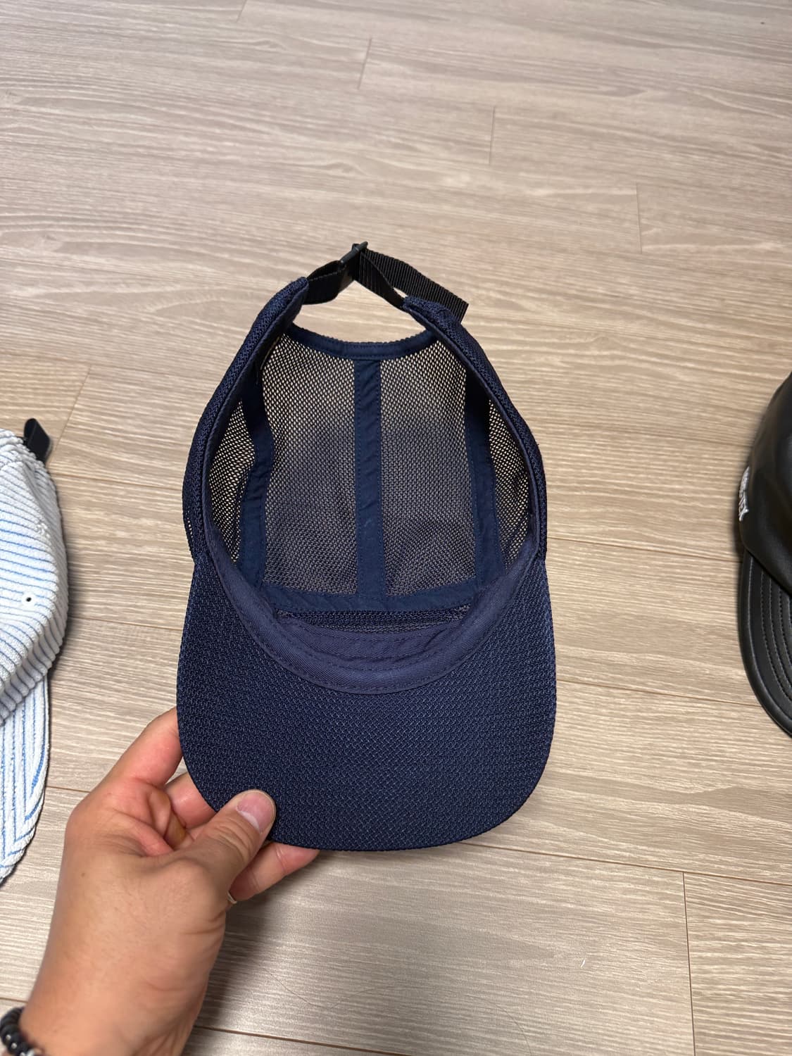 슈프림 메쉬 코듀라 캠프캡 네이비 - 23SS 상품이미지2