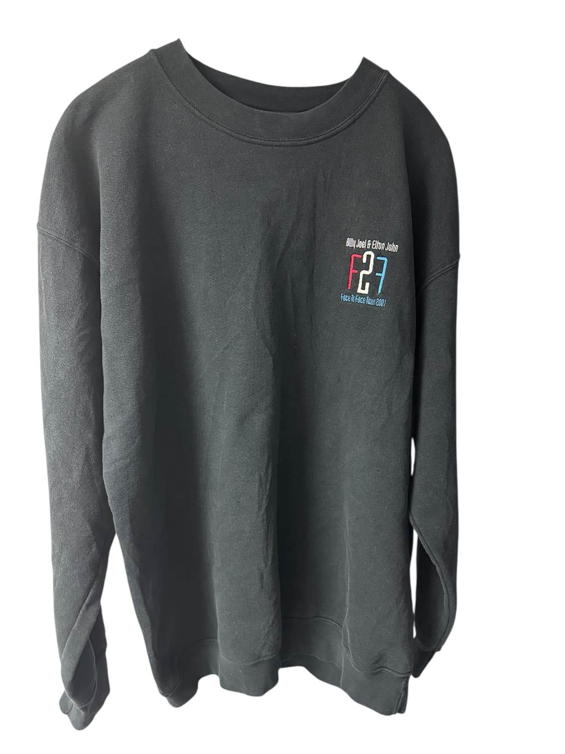 빈티지 00s 빌리조엘&엘튼존 f2f tour 프로모션 맨투맨 XL 상품이미지1