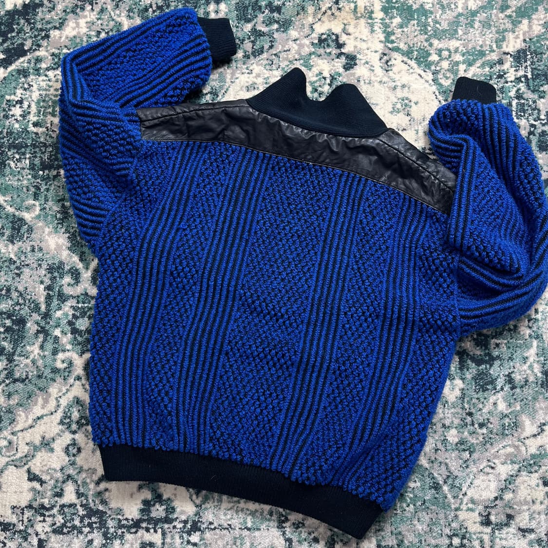 First class Leather 디자이너 브랜드 점퍼 가디건 (XL) 상품이미지4